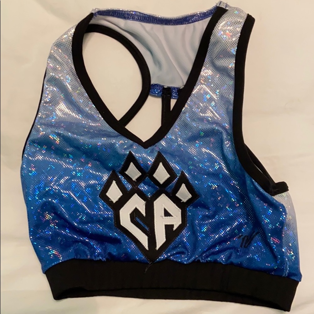 Cheer athletics sports bra size small
